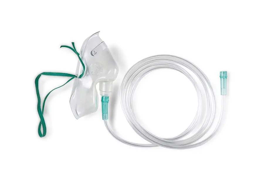 Face mask clearance oxygen therapy